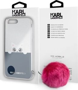Karl Lagerfeld Karl Lagerfeld KLHCP7LTRGPABPI iPhone 7 /8 Plus hardcase transparent/pink K-Peek a Boo 4