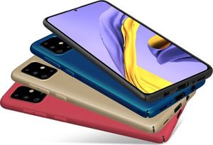 Nillkin Nillkin Super Frosted Shield wzmocnione etui pokrowiec + podstawka Samsung Galaxy A71 czarny 11
