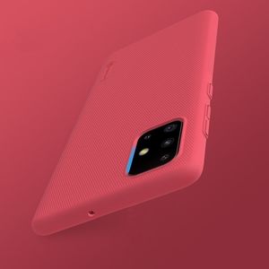 Nillkin Nillkin Super Frosted Shield wzmocnione etui pokrowiec + podstawka Samsung Galaxy A71 czarny 4