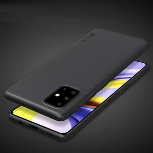 Nillkin Nillkin Super Frosted Shield wzmocnione etui pokrowiec + podstawka Samsung Galaxy A71 czarny 6