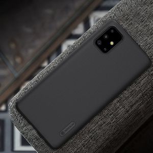 Nillkin Nillkin Super Frosted Shield wzmocnione etui pokrowiec + podstawka Samsung Galaxy A71 czarny 10