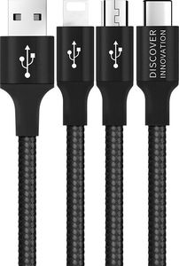 Nillkin Nillkin Nillkin Fancy Pro Gift Set zestaw etui na iPhone 11 Pro, bezprzewodowa ładowarka Qi 10 W, kabel 3w1 USB - Lightning / USB Typ C / micro USB 3 6