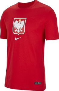 Nike Koszulka dla dzieci Nike Polska TEE Evergreen Crest CU1212 611 152 cm 1