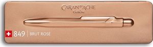 Caran d`Arche Długopis CARAN D'ACHE 849 Brut Rose, M, w pudełku, różowe złoto 2