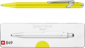 Caran d`Arche Długopis CARAN D'ACHE 849 Pop Line Fluo, M, w pudełku, żółty 1
