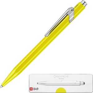 Caran d`Arche Długopis CARAN D'ACHE 849 Pop Line Fluo, M, w pudełku, żółty 5