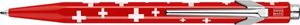 Caran d`Arche Długopis CARAN D'ACHE 849 Swiss Flag, M, czerwony 1