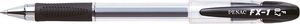 Penac Długopis żelowy PENAC FX1 0,7mm, czarny 1