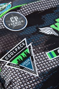 Coolpack Plecak szkolny Bentley Badges B 30L Grey (B16150) 9