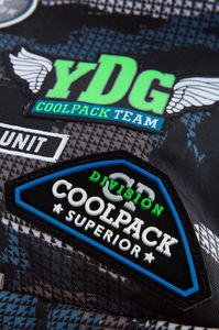 Coolpack Plecak szkolny Bentley Badges B 30L Grey (B16150) 10