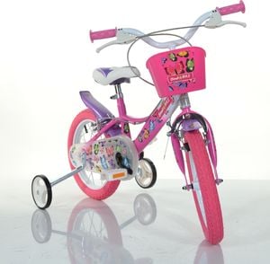Bimbo Bike Vaikiškas dviratis Bimbo Bike 16" Girl Butterfly, rožinis 2