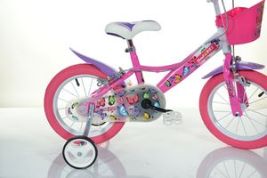 Bimbo Bike Vaikiškas dviratis Bimbo Bike 16" Girl Butterfly, rožinis 3