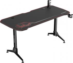 Biurko Ultradesk Grand Czerwone 160 cmx70 cm 4