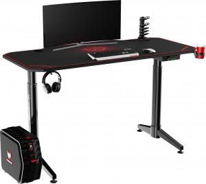 Biurko Ultradesk Level Czerwone 140 cmx60 cm 3