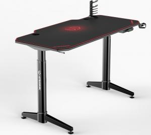 Biurko Ultradesk Level Czerwone 140 cmx60 cm 6