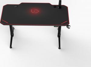 Biurko Ultradesk Level Czerwone 140 cmx60 cm 7