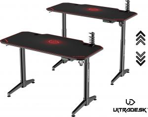 Biurko Ultradesk Level Czerwone 140 cmx60 cm 10