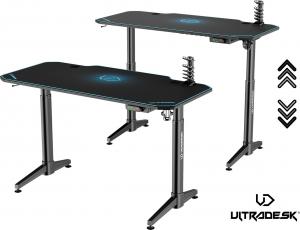 Biurko Ultradesk Level Niebieskie 140 cmx60 cm 10
