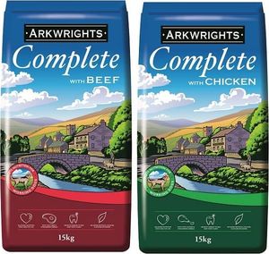 GILBERTSON&PAGE Arkwrights Beef 15 kg + Arkwrights Chicken 15kg 1
