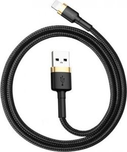Kabel USB Baseus Kabel USB Lightning Baseus Cafule 2.4A 0,5m (złoto-czarny) 1
