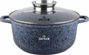 Zilner GARNEK MARMUROWY 6.8L / 28cm ZILNER BLUE ZL-7094 1