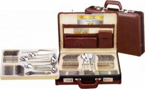Hoffner SZTUĆCE OBIADOWE 72 ELE. HOFFNER 18/10 SATYNA [HF-2690s-72] 1
