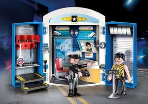 Playmobil Play Box Posterunek policji (70306) 1