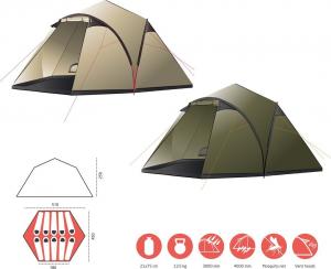 Namiot turystyczny Grand Canyon Black Knob 10 beżowy 2