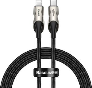 Kabel USB Baseus USB-C - Lightning 1 m Czarny (59807-uniw) 1