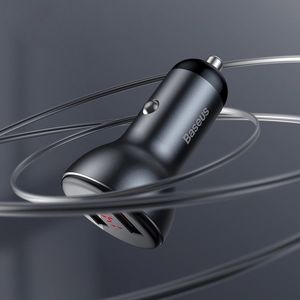 Ładowarka Baseus Digital Display 2x USB-A 5 A  (TZCCBX-B0G) 11