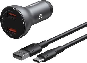 Ładowarka Baseus Digital Display 2x USB-A 5 A  (TZCCBX-B0G) 4