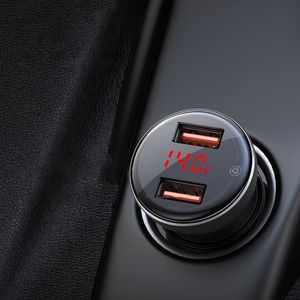 Ładowarka Baseus Digital Display 2x USB-A 5 A  (TZCCBX-B0G) 9