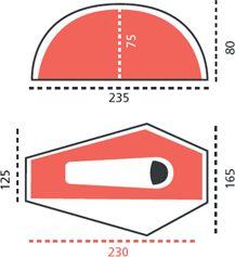 Namiot turystyczny Grand Canyon Apex 1 oliwkowy 5