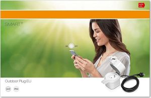 Osram LEDVANCE Smart + outdoor plug, switch socket (White, UK plug) 3