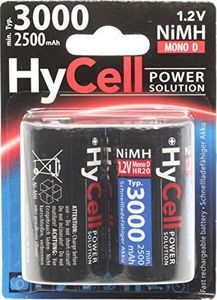 Hycell Bateria HyCell D / R20 3000mAh 2 szt. 1