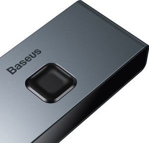 Baseus Switcher Matrix HDMI - 2x HDMI 4K / 30 Hz szary (CAHUB-BC0G) 5