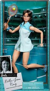 Lalka Barbie Mattel Barbie Signature Ins. Women Billie Jean GHT85 2