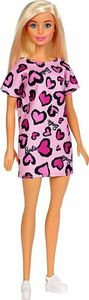 Lalka Barbie Mattel  w różowej sukience (T7439/GHW45) 1