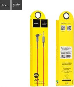 Kabel Hoco Jack 3.5mm - Jack 3.5mm 1m czerwony 6