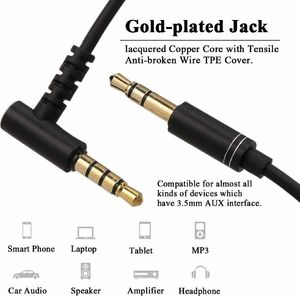 Kabel Hoco Jack 3.5mm - Jack 3.5mm 1m czarny (48749) 5