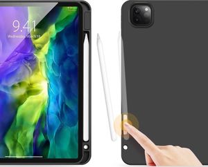 Etui na tablet Dux Ducis Dux Ducis Domo Lite składany pokrowiec etui na tablet z funkcją Smart Sleep podstawka iPad Pro 11`` 2020 / iPad Pro 11`` 2018 czarny 3