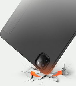 Etui na tablet Dux Ducis Dux Ducis Domo Lite składany pokrowiec etui na tablet z funkcją Smart Sleep podstawka iPad Pro 11`` 2020 / iPad Pro 11`` 2018 czarny 9