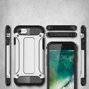 Hurtel Hybrid Armor pancerne hybrydowe etui pokrowiec iPhone SE 2020 / iPhone 8 / iPhone 7 czarny 8
