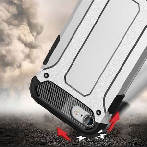 Hurtel Hybrid Armor pancerne hybrydowe etui pokrowiec iPhone SE 2020 / iPhone 8 / iPhone 7 czarny 9