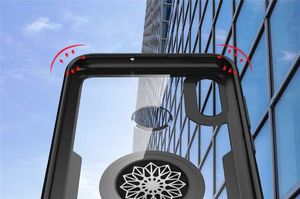 Etui Pancerne Clear Carbon Ring HUAWEI P SMART 2019 czarne 5