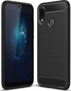 Etui carbon HUAWEI P20 LITE czarny 2
