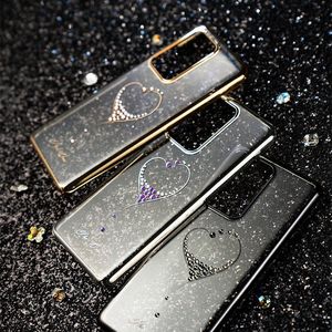 Kingxbar Kingxbar Wish Series etui ozdobione oryginalnymi Kryształami Swarovskiego Samsung Galaxy S20+ (S20 Plus) czarny 15