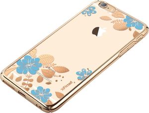 X-FITTED Etui X-FITTED Swarovski IPHONE 6+ Blueflora złote PPYSB 3