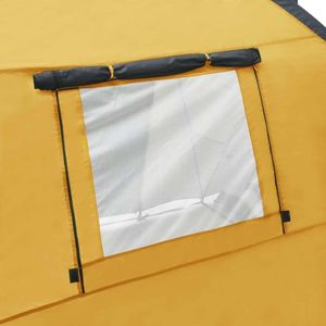 Namiot turystyczny vidaXL 4 osobowy żółty (92235) 2