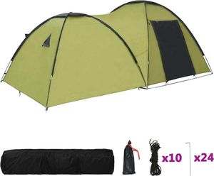 Namiot turystyczny vidaXL 92234 Zielony 3